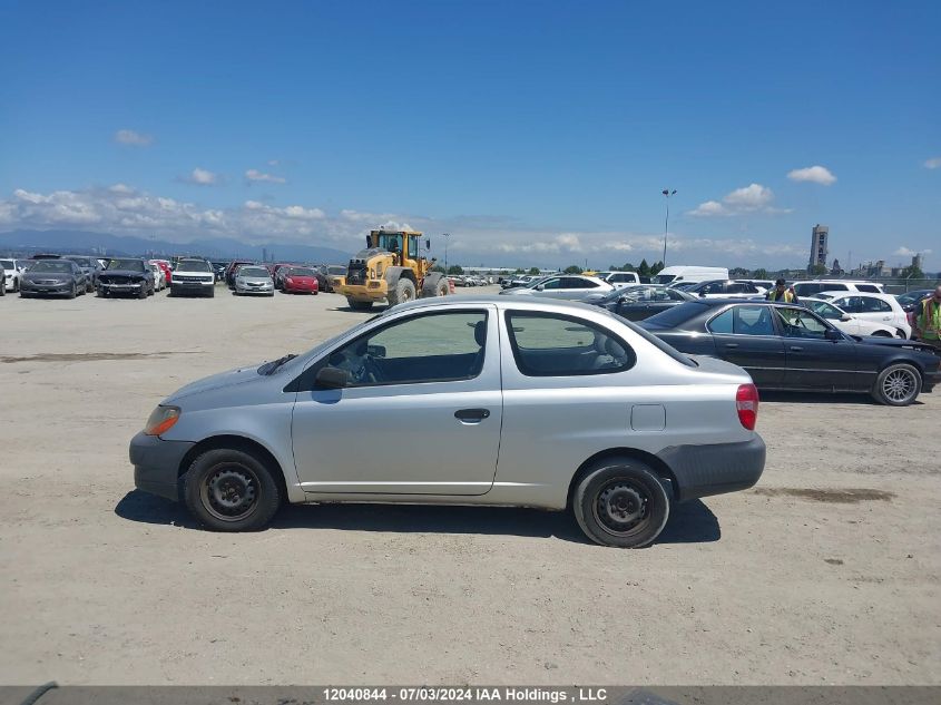 2000 Toyota Echo VIN: JTDAT1231Y5011130 Lot: 12040844