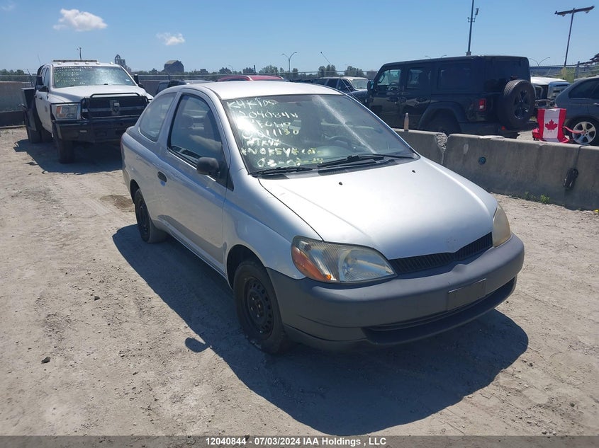 2000 Toyota Echo VIN: JTDAT1231Y5011130 Lot: 12040844