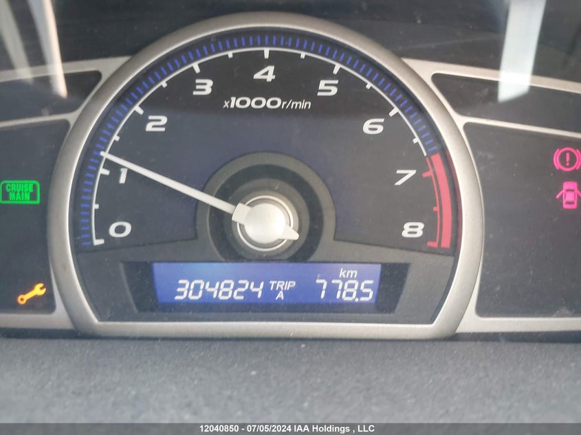 2009 Honda Civic Sdn VIN: 2HGFA15489H002825 Lot: 12040850