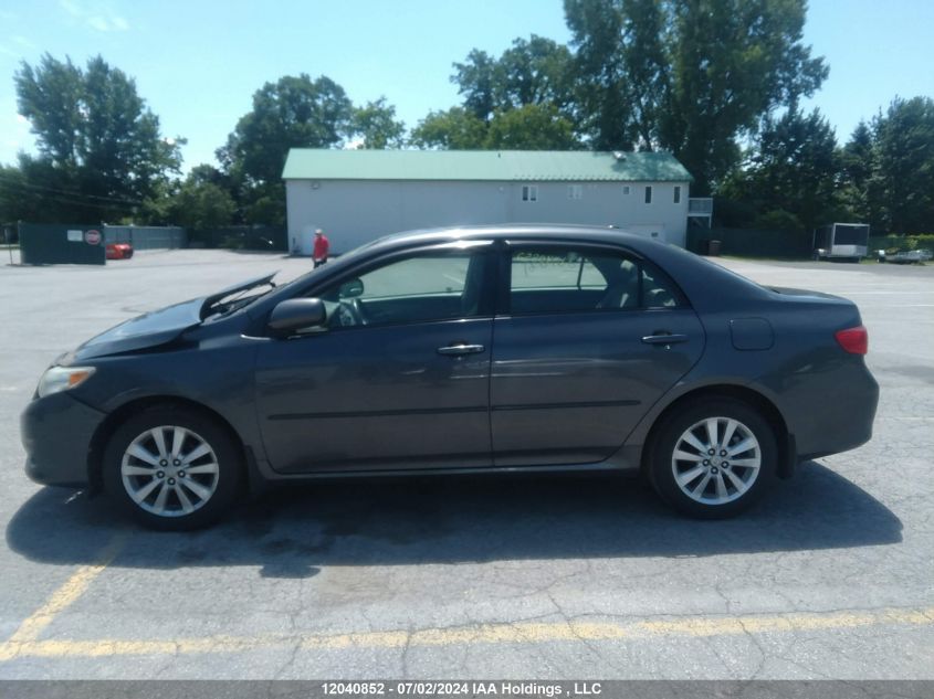 2009 Toyota Corolla S/Le/Xle VIN: 2T1BU40E89C039387 Lot: 12040852