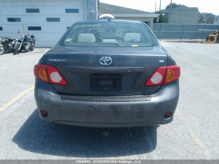 2009 Toyota Corolla S/Le/Xle VIN: 2T1BU40E89C039387 Lot: 12040852