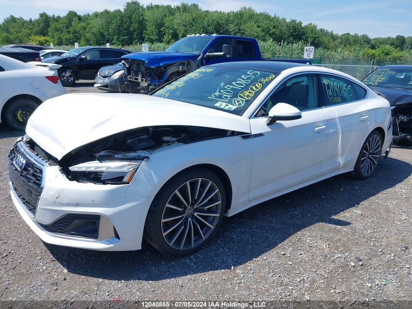 2020 Audi A5 Premium VIN: WAUANCF57LA011258 Lot: 12040855