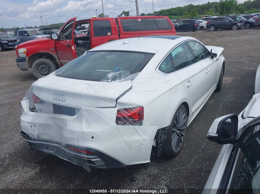 2020 Audi A5 Premium VIN: WAUANCF57LA011258 Lot: 12040855