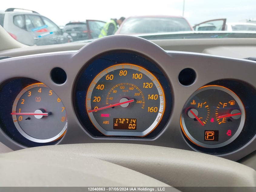 2007 Nissan Murano Sl/Se/S VIN: JN8AZ08W07W637047 Lot: 12040863