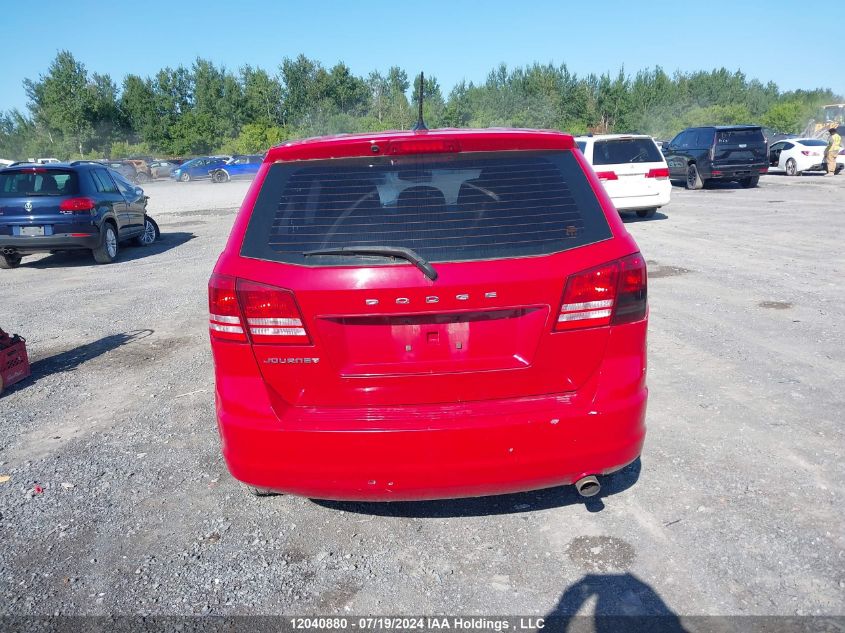 2012 Dodge Journey VIN: 3C4PDCAB4CT355605 Lot: 12040880