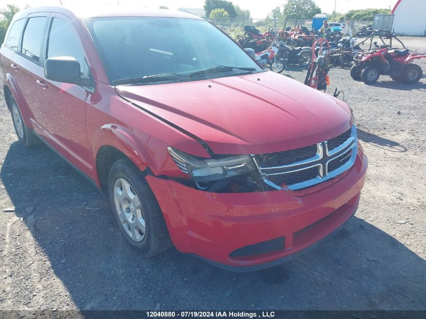 2012 Dodge Journey VIN: 3C4PDCAB4CT355605 Lot: 12040880