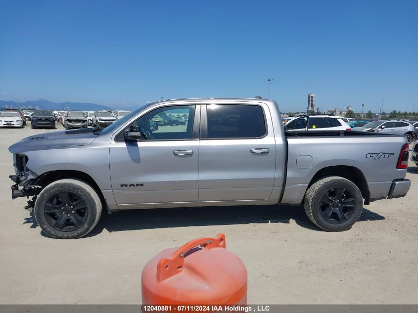 2022 Ram 1500 Sport VIN: 1C6SRFVT1NN437706 Lot: 12040881