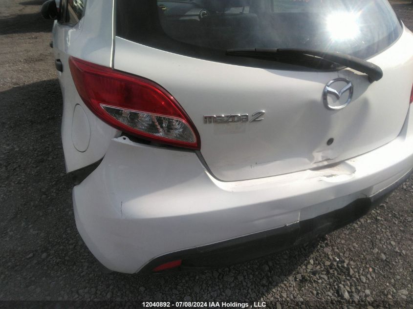 2014 Mazda Mazda2 Gx VIN: JM1DE1KY2E0181024 Lot: 12040892