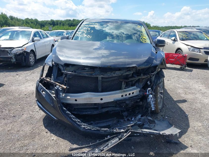 2015 Acura Mdx Technology VIN: 5FRYD4H40FB502117 Lot: 12040909