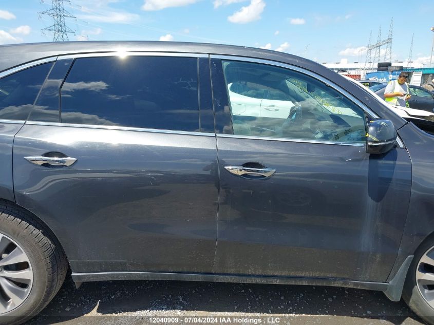 2015 Acura Mdx Technology VIN: 5FRYD4H40FB502117 Lot: 12040909