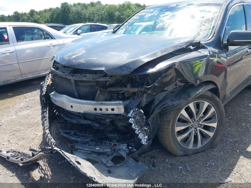 2015 Acura Mdx Technology VIN: 5FRYD4H40FB502117 Lot: 12040909