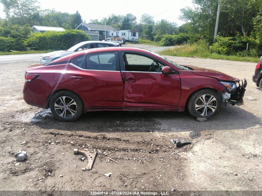 2022 Nissan Sentra VIN: 3N1AB8CV1NY210854 Lot: 12040914