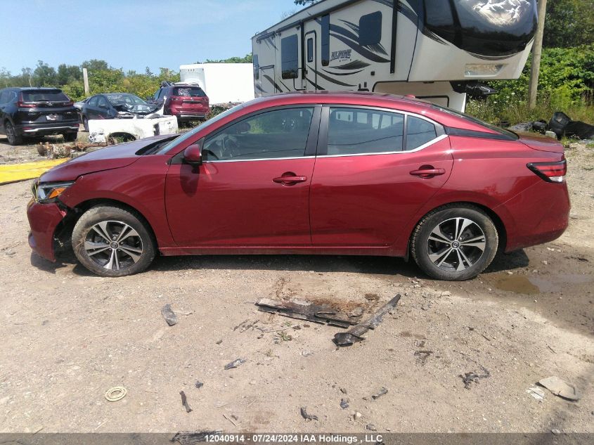 2022 Nissan Sentra VIN: 3N1AB8CV1NY210854 Lot: 12040914