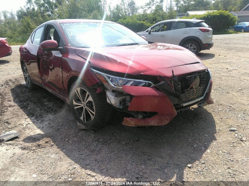 2022 Nissan Sentra VIN: 3N1AB8CV1NY210854 Lot: 12040914