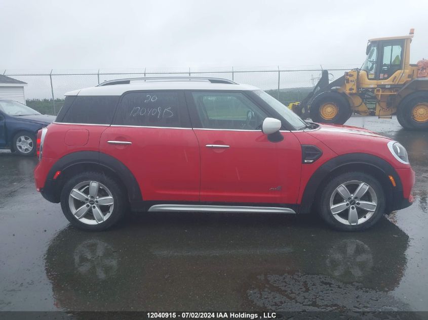 2020 Mini Cooper Countryman All4 VIN: WMZYW5C01L3L29948 Lot: 12040915
