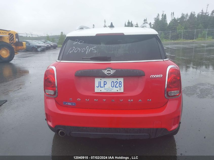 2020 Mini Cooper Countryman All4 VIN: WMZYW5C01L3L29948 Lot: 12040915