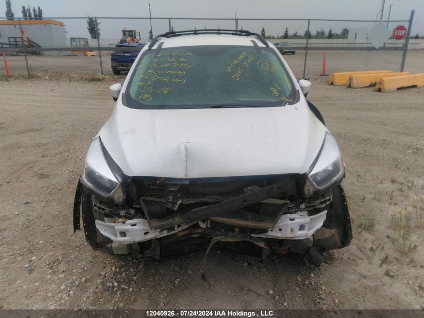 2018 Ford Escape Se VIN: 1FMCU9GD1JUB88791 Lot: 12040926