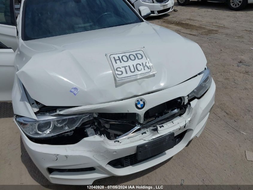2014 BMW 3 Series VIN: WBA3K5C58EKT33048 Lot: 12040928