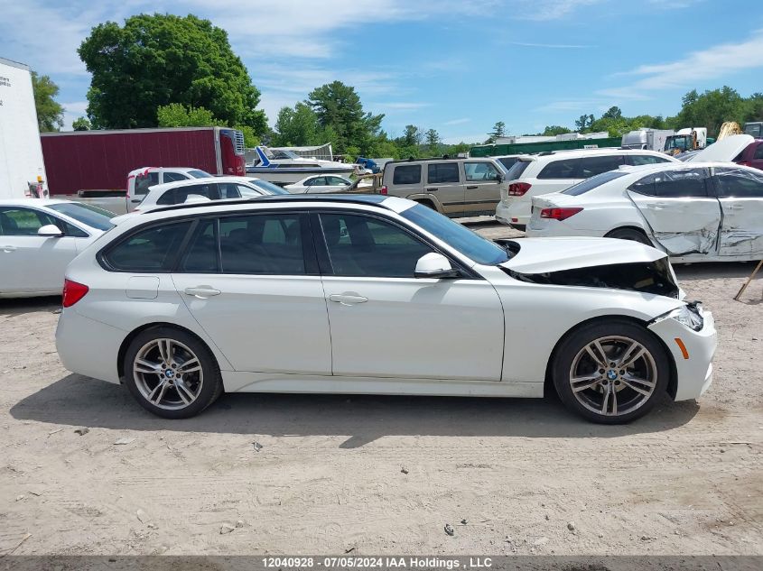 2014 BMW 3 Series VIN: WBA3K5C58EKT33048 Lot: 12040928