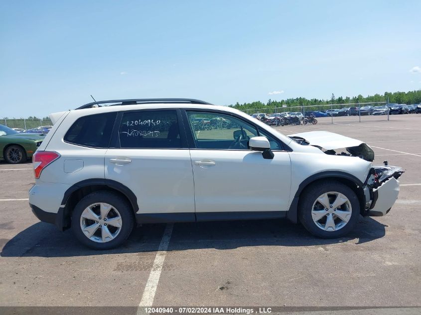 2015 Subaru Forester VIN: JF2SJCHC3FH450162 Lot: 12040940