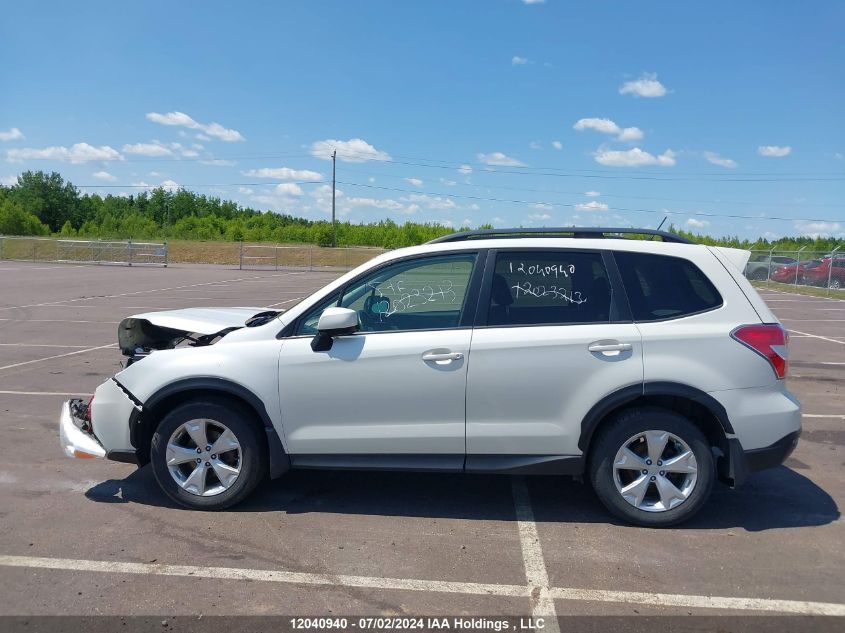 2015 Subaru Forester VIN: JF2SJCHC3FH450162 Lot: 12040940