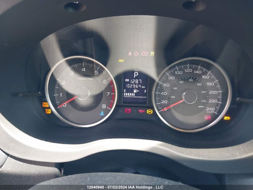 2015 Subaru Forester VIN: JF2SJCHC3FH450162 Lot: 12040940