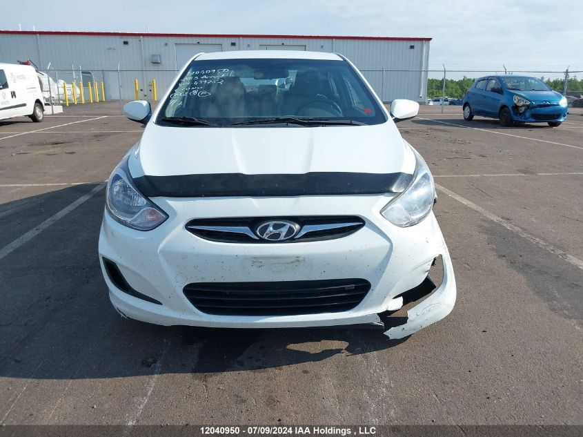 2013 Hyundai Accent Gl VIN: KMHCT4AE4DU439752 Lot: 12040950