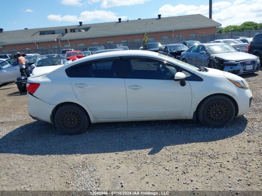 2014 Kia Rio VIN: KNADM4A31E6355699 Lot: 12040956