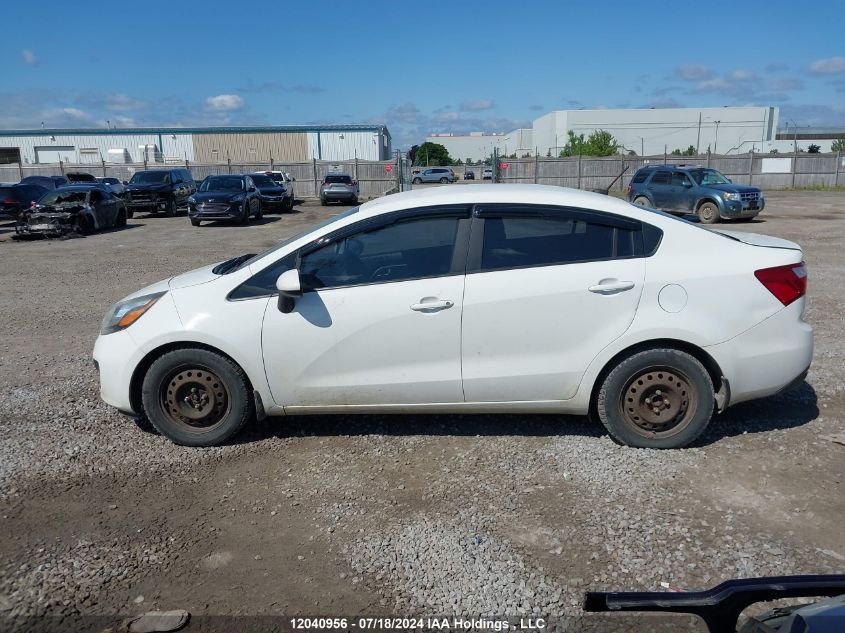 2014 Kia Rio VIN: KNADM4A31E6355699 Lot: 12040956