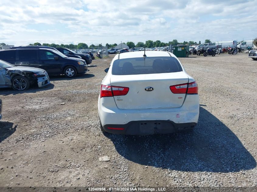 2014 Kia Rio VIN: KNADM4A31E6355699 Lot: 12040956