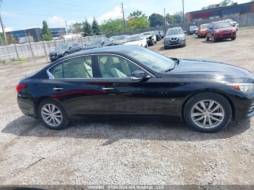 JN1BV7AR7EM707812 2014 Infiniti Q50