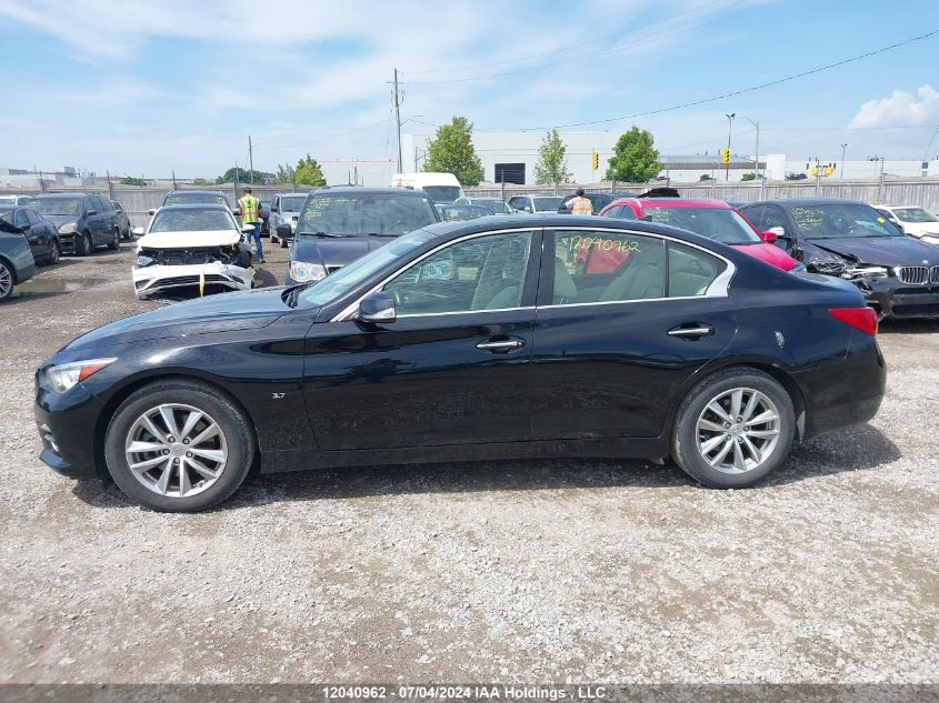 2014 Infiniti Q50 VIN: JN1BV7AR7EM707812 Lot: 12040962