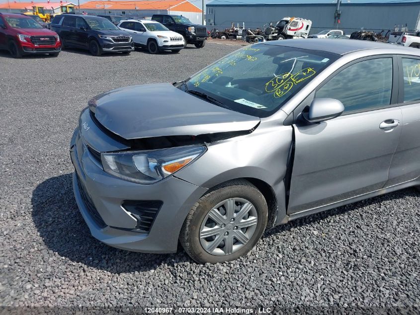 2022 Kia Rio 5-Door VIN: 3KPA25AD1NE508876 Lot: 12040967