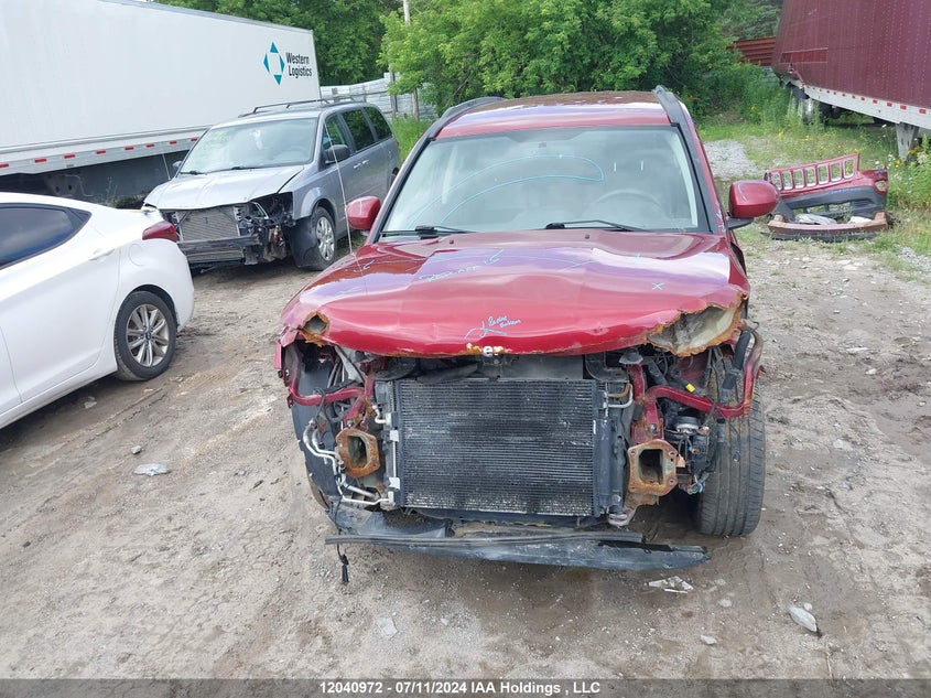 2014 Jeep Compass Sport VIN: 1C4NJDABXED565270 Lot: 12040972