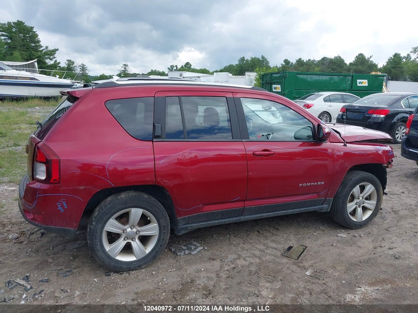 2014 Jeep Compass Sport VIN: 1C4NJDABXED565270 Lot: 12040972