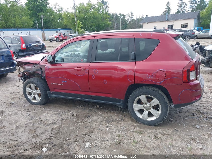 2014 Jeep Compass Sport VIN: 1C4NJDABXED565270 Lot: 12040972