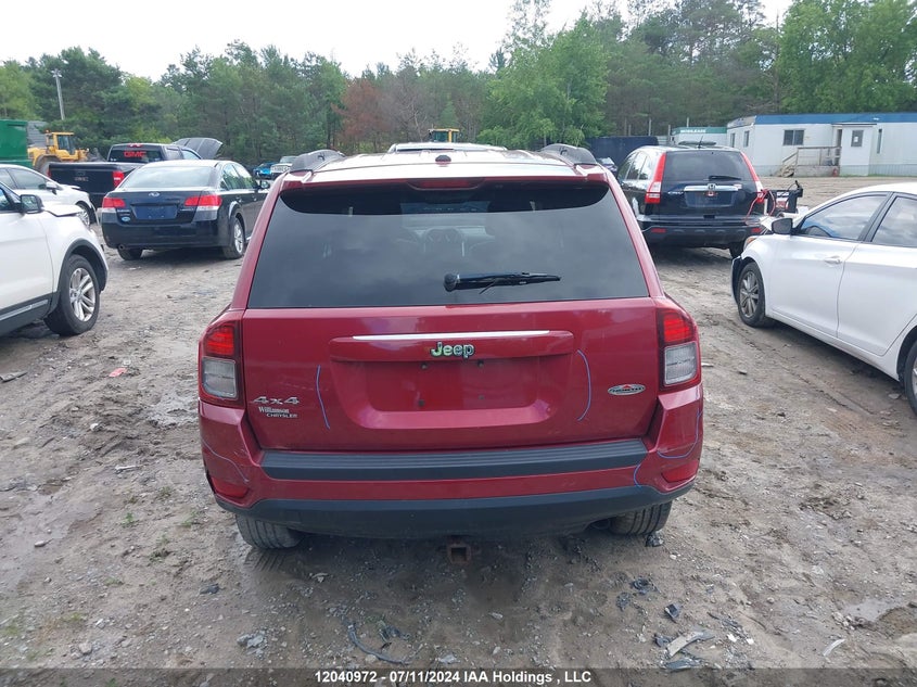 2014 Jeep Compass Sport VIN: 1C4NJDABXED565270 Lot: 12040972