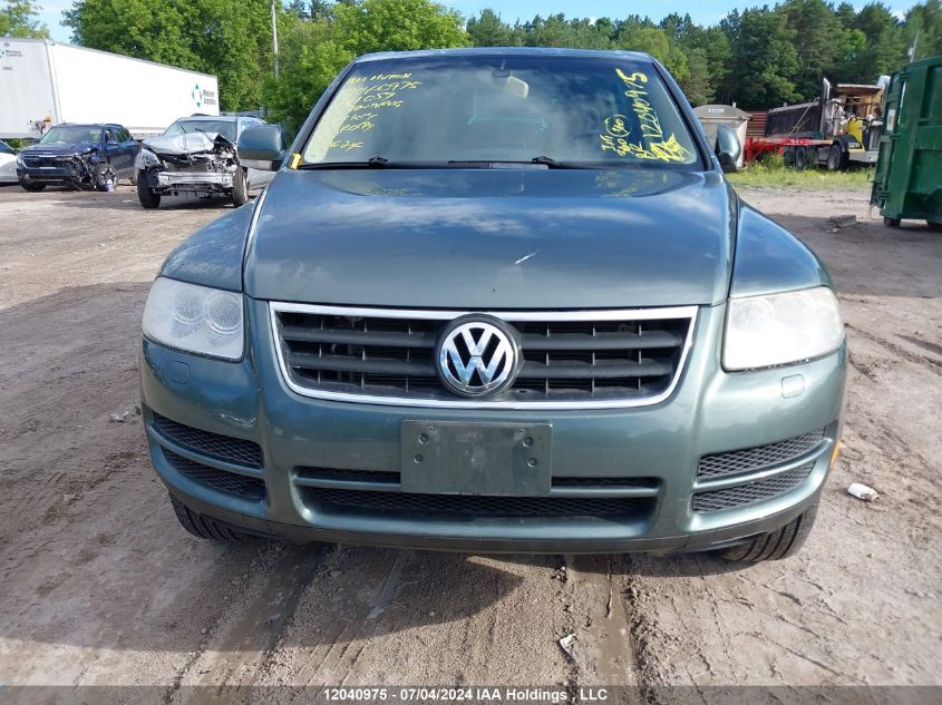 2005 Volkswagen Touareg 3.2 VIN: WVGBG67L85D071059 Lot: 12040975