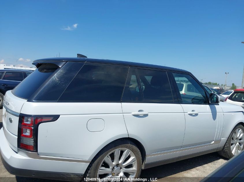 2017 Land Rover Range Rover VIN: SALGS2FK2HA335482 Lot: 12040976