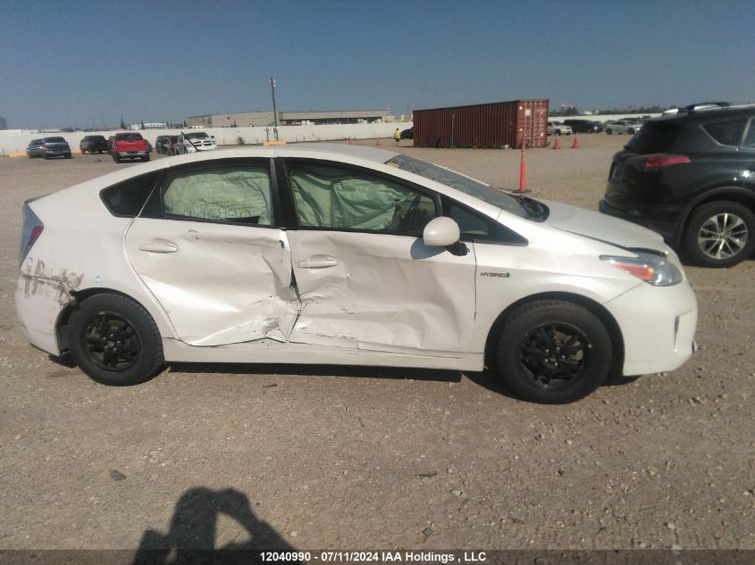 2013 Toyota Prius Four VIN: JTDKN3DU9D5543896 Lot: 12040990