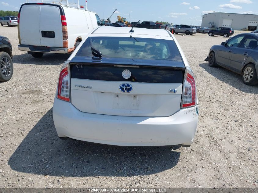 2013 Toyota Prius Four VIN: JTDKN3DU9D5543896 Lot: 12040990