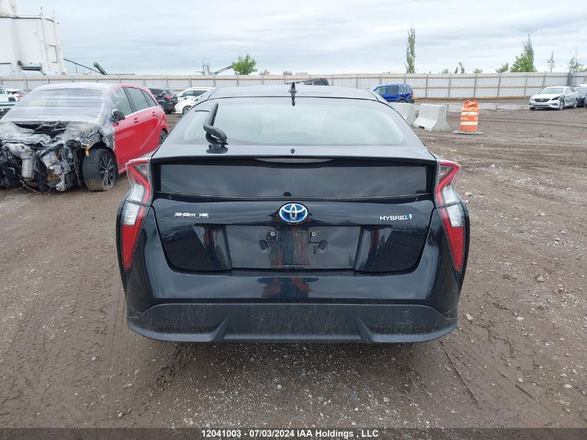 2018 Toyota Prius Touring VIN: JTDKARFU6J3066301 Lot: 12041003