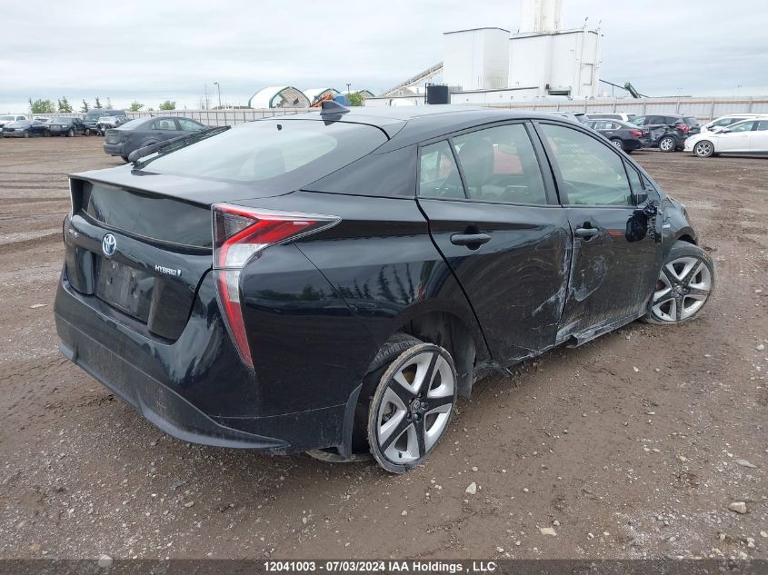 2018 Toyota Prius Touring VIN: JTDKARFU6J3066301 Lot: 12041003