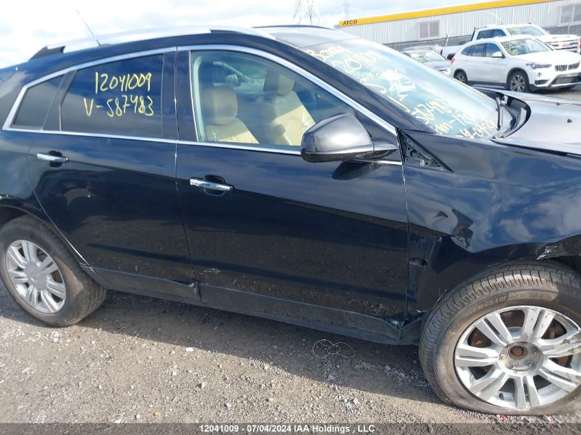 2015 Cadillac Srx VIN: 3GYFNEE39FS587483 Lot: 12041009