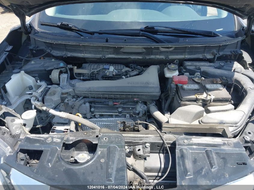 2018 Nissan Rogue Sv/Sl VIN: 5N1AT2MV6JC812752 Lot: 12041016