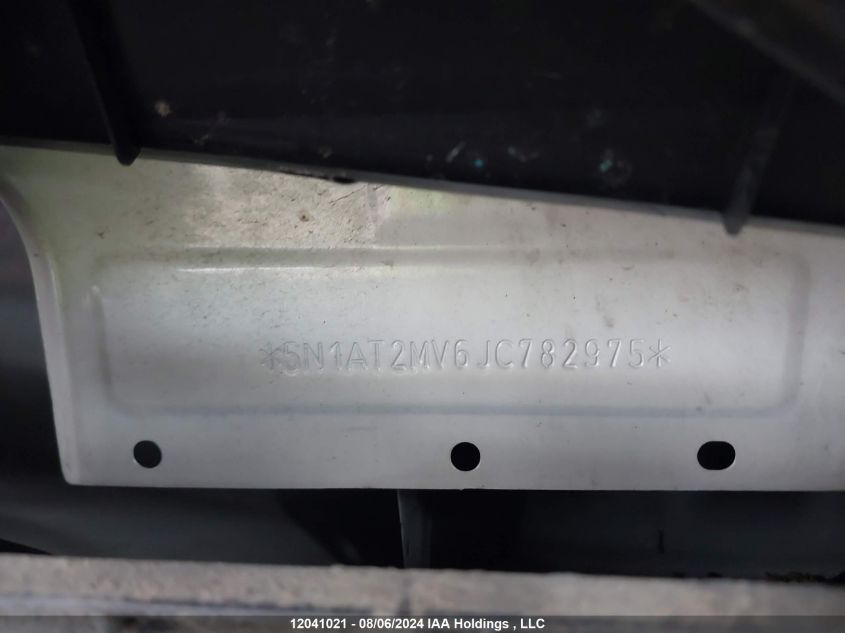 2018 Nissan Rogue VIN: 5N1AT2MV6JC782975 Lot: 12041021