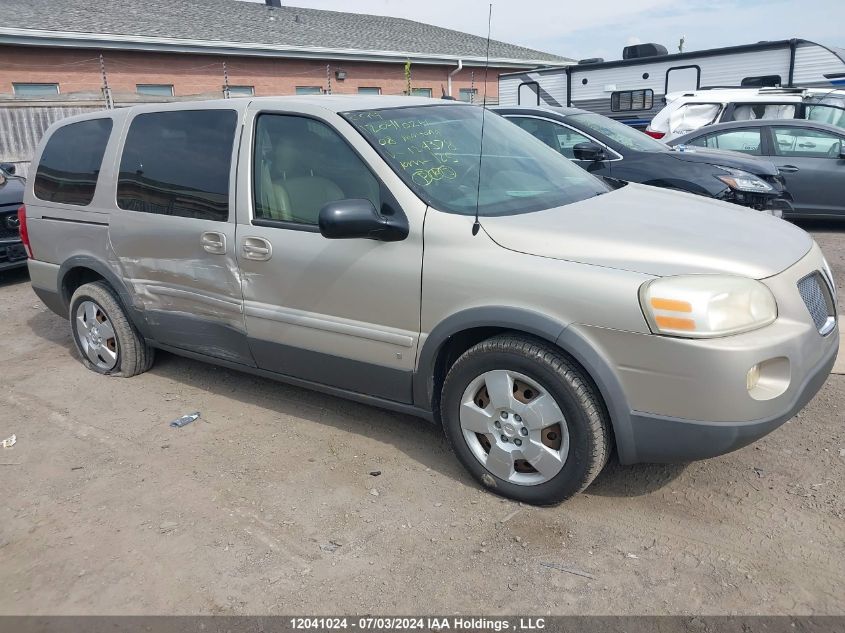2008 Pontiac Montana Sv6 VIN: 1GMDV031X8D124378 Lot: 12041024
