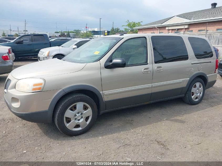 2008 Pontiac Montana Sv6 VIN: 1GMDV031X8D124378 Lot: 12041024