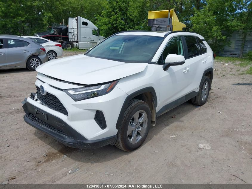 2024 Toyota Rav4 Hybrid Xle VIN: 2T3RWRFV2RW215496 Lot: 12041051