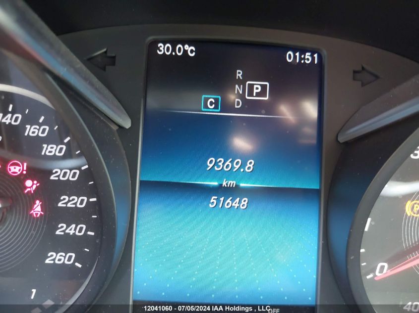 2020 Mercedes-Benz C-Class VIN: WDDWH8EB8LF930599 Lot: 12041060